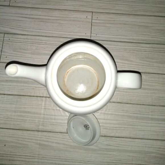 Rhapsody Royal Worcester Coffee Tea Pot & Creamer With 2 Cups Mugs 1975 England - Picture 9 of 12